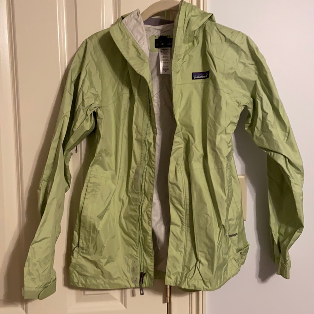 Patagonia raincoat